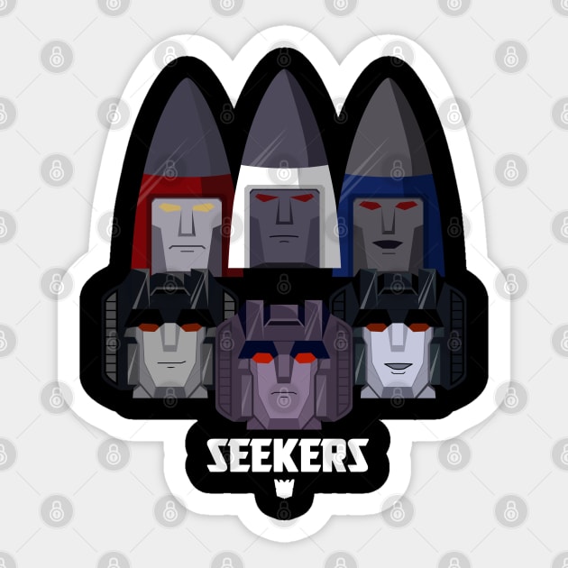 TF - Seekers Sticker by DEADBUNNEH